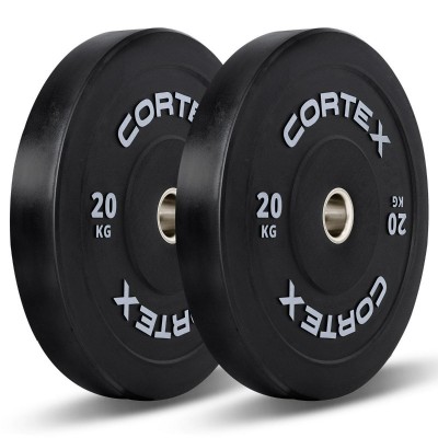 Lifespan  CORTEX 20kg Black Series V3 Bumper Plate (Pair)