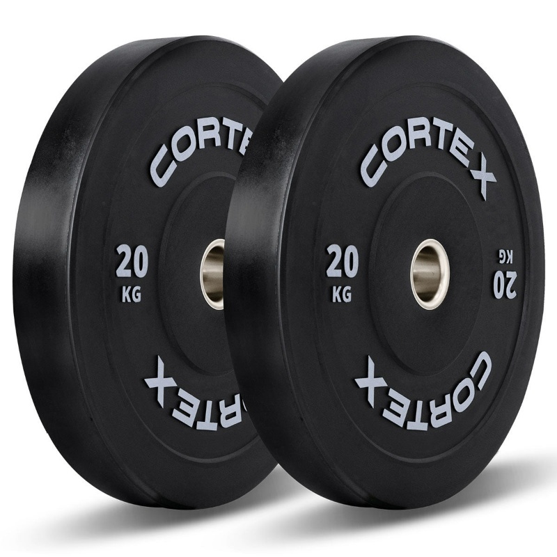 Lifespan CORTEX 20kg Black Series V3 Bumper Plate (Pair) Lifespan CORTEX 20kg Black Series V3 Bumper Plate (Pair)