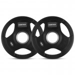Lifespan CORTEX 2.5kg Tri-Grip V2 50mm Olympic Plates (Pair)