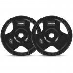 Lifespan CORTEX 20kg Tri-Grip V2 50mm Olympic Plates (Pairs)