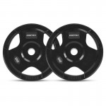 Lifespan CORTEX 80kg Tri-Grip V2 50mm Olympic Plate Set