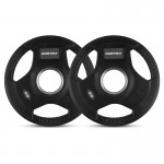 Lifespan CORTEX 35kg Tri-Grip V2 50mm Olympic Plate Set Lifespan CORTEX 35kg Tri-Grip V2 50mm Olympic Plate Set