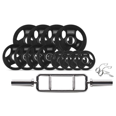 Lifespan CORTEX 45kg Tri Bar V2 50mm Olympic Weight Set