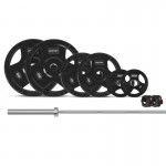 Lifespan CORTEX 90kg Tri-Grip V2 50mm Olympic Barbell Set Lifespan CORTEX 90kg Tri-Grip V2 50mm Olympic Barbell Set