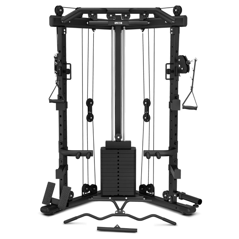 LSG GRK-110 Space Saving Multi Function Rack with 74kg Cable Crossover LSG GRK-110 Space Saving Multi Function Rack with 74kg Cable Crossover