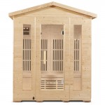 Regen8 Quadro Outdoor - 4 Person Infrared Sauna
