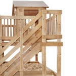 Lifespan Silverton Cubby House with 1.8m Slide - Yellow