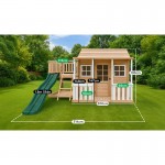 Finley Cubby House with 1.8m Slide - Yellow
