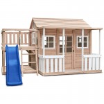 Finley Cubby House with 1.8m Slide - Blue Finley Cubby House with 1.8m Slide - Blue