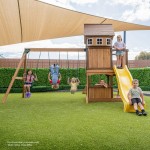 Lifespan Meer Brook Swing Set, Monkey Bars & Play Centre with 2.2m Slide - Pastel Green Lifespan Meer Brook Swing Set, Monkey Bars & Play Centre with 2.2m Slide - Pastel Green