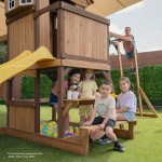 Lifespan Meer Brook Swing Set, Monkey Bars & Play Centre with 2.2m Slide - Pastel Green Lifespan Meer Brook Swing Set, Monkey Bars & Play Centre with 2.2m Slide - Pastel Green