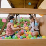 Lifespan Meer Brook Swing Set, Monkey Bars & Play Centre with 2.2m Slide - Pastel Green Lifespan Meer Brook Swing Set, Monkey Bars & Play Centre with 2.2m Slide - Pastel Green