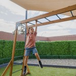 Lifespan Meer Brook Swing Set, Monkey Bars & Play Centre with 2.2m Slide - Pastel Green Lifespan Meer Brook Swing Set, Monkey Bars & Play Centre with 2.2m Slide - Pastel Green