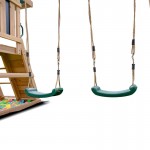 Lifespan Greenvale Swing Set & Play Centre with 1.8m Slide - Green