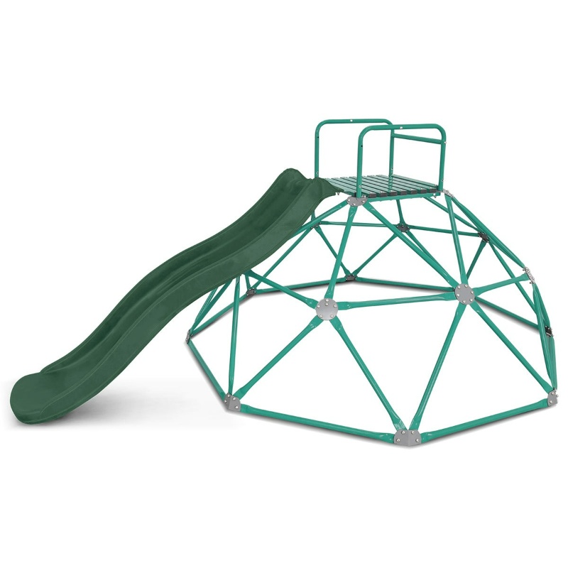 Lifespan Summit 2.0m Dome Climber & 1.8m Slide - Green Lifespan Summit 2.0m Dome Climber & 1.8m Slide - Green
