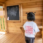 Lifespan Kingston Cubby House with 2.2m Slide - Blue