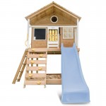 Lifespan Warrigal Cubby House with 2.2m Slide - Pastel Blue