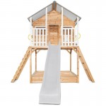 Lifespan Winchester Cubby House (Elevated 1.2m) with 2.2m Slide - White Lifespan Winchester Cubby House (Elevated 1.2m) with 2.2m Slide - White