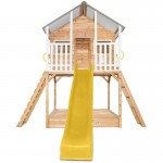 Lifespan Winchester Cubby House (Elevated 1.2m) with 2.2m Slide - Yellow
