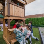 Lifespan Armadale Swing Set & Play Centre with Two 2.2m Slide - Green