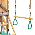 Lifespan Darlington Swing Set & Play Centre with 2.2m Slide - Green