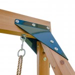 Lifespan Darlington Swing Set & Play Centre with 2.2m Slide - Green