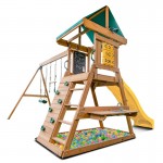 Lifespan Birmingham Swing Set & Play Centre with 2.2m Slide - Yellow