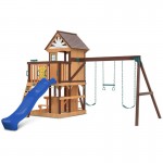Lifespan Coventry Swing Set & Playground with 2.2m Slide - Blue