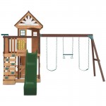 Lifespan Coventry Swing Set & Playground with 2.2m Slide - Green