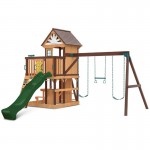 Lifespan Coventry Swing Set & Playground with 2.2m Slide - Green