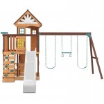 Lifespan Coventry Swing Set & Playground with 2.2m Slide - White Lifespan Coventry Swing Set & Playground with 2.2m Slide - White