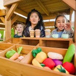 Lifespan Walton Swing Set, Monkey Bars & Playground with 2.2m Slide - Pastel Pink