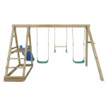 Lifespan Winston Swing Set with Climb & 1.8m Slide - Blue Lifespan Winston Swing Set with Climb & 1.8m Slide - Blue