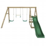 Lifespan Winston Swing Set with Climb & 1.8m Slide - Green