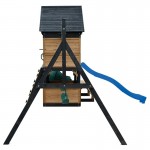 Lifespan Claremont Swing Set & Playground with 2.2m Slide - Blue Lifespan Claremont Swing Set & Playground with 2.2m Slide - Blue