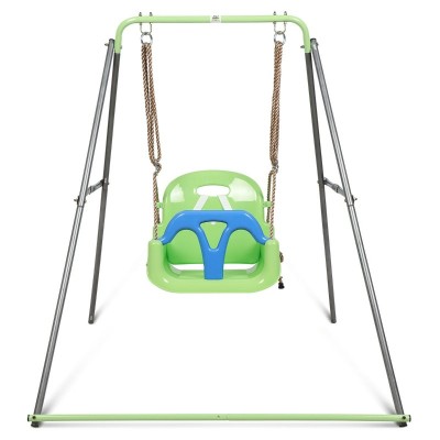 Lifespan Bobcat Foldable Metal Swing frame with Haven 3 Stage Swing Seat