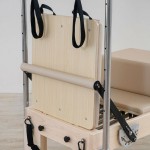 Lifespan Fitness Contour Cadillac Pilates Reformer with Full Trapeze Table (Beige)