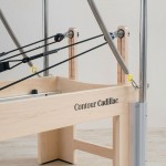 Lifespan Fitness Contour Cadillac Pilates Reformer with Full Trapeze Table (Beige)