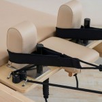 Lifespan Fitness Contour Cadillac Pilates Reformer with Full Trapeze Table (Beige)