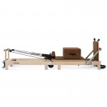 Lifespan Fitness Contour Folding Wooden Pilates Reformer Machine (Espresso)