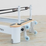 Lifespan Fitness Contour Pro Folding Aluminum Pilates Reformer Bed Set (Black)