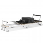 Lifespan Fitness Contour Pro Folding Aluminum Pilates Reformer Bed Set (Black)