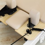 Lifespan Fitness Contour Pro Folding Aluminum Pilates Reformer Bed Set (Beige)