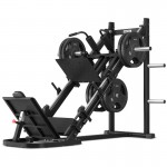 LSG GLP100 Seated Leg Press & Hack Squat Machine with 100kg Olympic Tri-Grip Plates