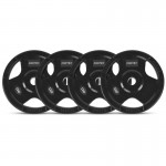 LSG GLP100 Seated Leg Press & Hack Squat Machine with 100kg Olympic Tri-Grip Plates