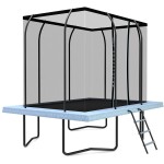 Lifespan BounceZone M Rectangular Spring Trampoline Set