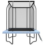 Lifespan BounceZone M Rectangular Spring Trampoline Set