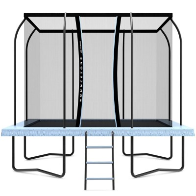 Lifespan BounceZone M Rectangular Spring Trampoline Set