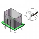Lifespan Swish Basketball Ring with BR4 Bracket HJ-R and BounceZone R Lifespan Swish Basketball Ring with BR4 Bracket HJ-R and BounceZone R