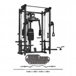 Lifespan Cortex PR5 Folding Power Rack with 90kg Standard Tri-Grip Weight and Bar Set